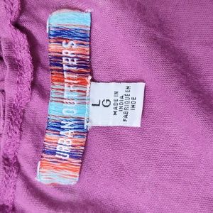 Urban Outfitters Women's L Large Purple Top Blouse